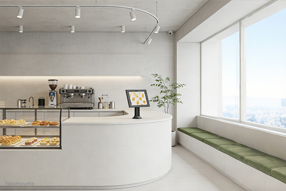 Neomounts DS15-632BL1 Support de bureau pour tablette - max 3 kg | 6,6 lbs - verrouillable